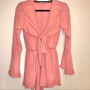 Fashion Nova pink romper